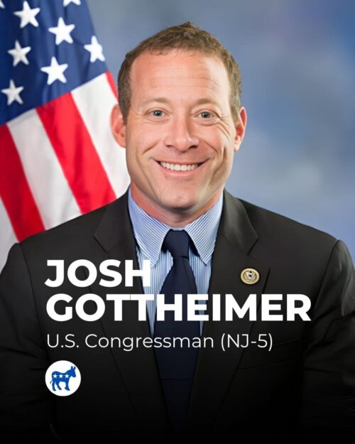 Josh Gottheimer 📝 U.S. Congressman (NJ-5), co-chair of the bipartisan Problem Solvers Caucus. 📌 Focus: Tax cuts, economic growth, bipartisanship.