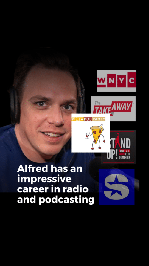 The Today Show’s Holly Palmieri and podcast producer Alfred Schulz share their journey from NYC to New Jersey, life in media, and the evolving world of radio and podcasting. Tune in for behind-the-scenes stories, industry insights, and plenty of personality