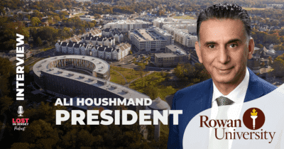 Dr. Ali Houshmand, President of Rowan University