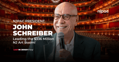 NJPAC President John Schreiber talks Newark’s $336M campus plan, the James Moody Jazz Festival, and how arts education powers a city. Full Lost in Jersey episode